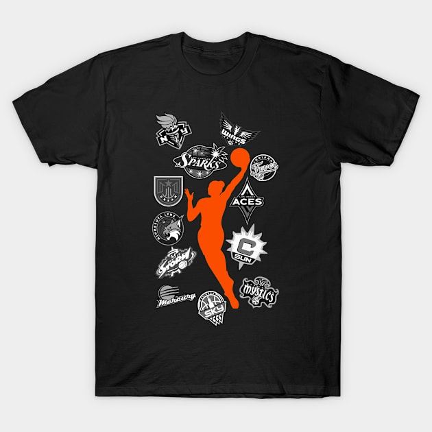 WNBA T-Shirt by RTBrand